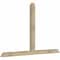 Ekena Millwork Portland Rough Sawn Timber Gable Bracket, Douglas Fir, 84"W x 53"H x 4"D x 4"F, 15/12 Pitch GBW084X53X0404POR00RDF - alternate 4